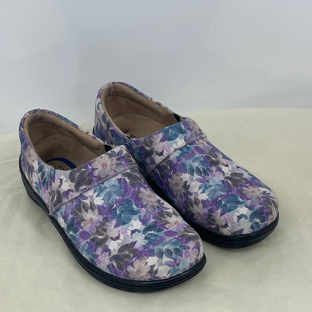 KLOGS MISSION  Floral Women's Shoes SIZE 9 M LEATHER UPPER